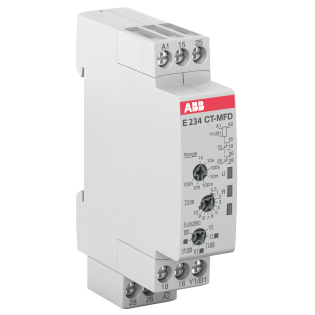 ABB 1SVR500020R1100, CT-MFD.21, Multifonksiyonel Zaman Rölesi, 0.05sn-100s, 2 K/A, 12-240 Volt AC/DC