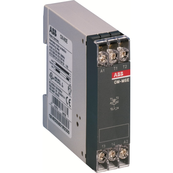 ABB 1SVR550805R9300, CM-MSE, Termistör Motor Koruma Rölesi, Otomatik Sıfırlamalı, 1 NA, 24 Volt AC