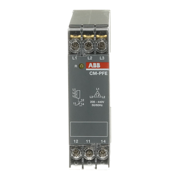 ABB 1SVR550824R9100, CM-PFE, Faz Koruma Rölesi, Faz Hatası ve Faz Sırası Koruması, 1K/A