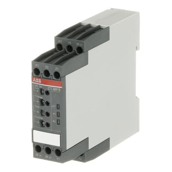 ABB 1SVR730010R0200, CT-MFS.21S, Multifonksiyonel Zaman Rölesi, 0.05sn-300s, 2 K/A, 24-240 Volt AC/DC