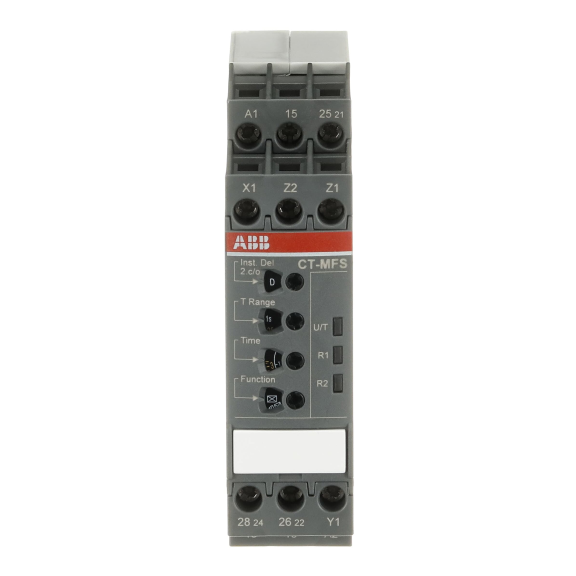 ABB 1SVR730010R0200, CT-MFS.21S, Multifonksiyonel Zaman Rölesi, 0.05sn-300s, 2 K/A, 24-240 Volt AC/DC