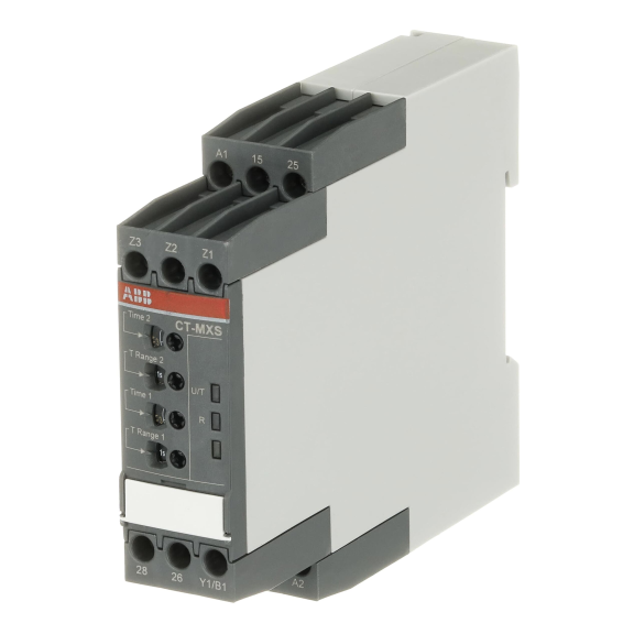 ABB 1SVR730030R3300, CT-MXS.22S, Multifonksiyonel Zaman Rölesi, 0.05sn-300s, 2 K/A, 24-48 Volt DC/24-240 Volt AC