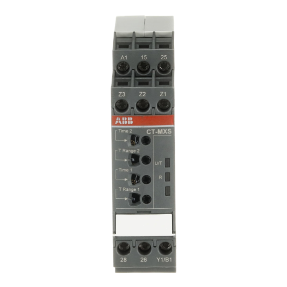 ABB 1SVR730030R3300, CT-MXS.22S, Multifonksiyonel Zaman Rölesi, 0.05sn-300s, 2 K/A, 24-48 Volt DC/24-240 Volt AC