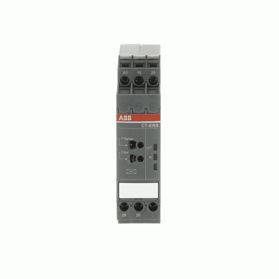 ABB 1SVR730100R3300, CT-ERS.22S, Çekmede Gecikmeli Zaman Rölesi, 0.05sn-300s, 2 K/A, 24-48 Volt DC/24-240 Volt AC
