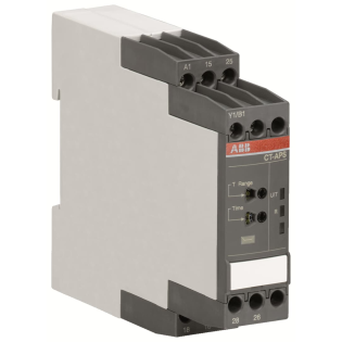 ABB 1SVR730180R0300, CT-APS.21S, Düşmede Gecikmeli Zaman Rölesi, 0.05sn-300s, 2 K/A, 24-240 Volt AC/DC