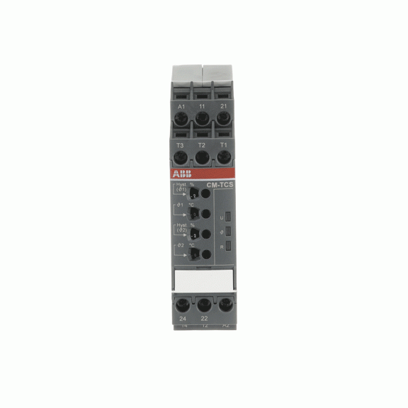 ABB 1SVR730740R0300, CM-TCS.13S, Sıcaklık İzleme Rölesi, 0/+200 °C, 2 K/A, 24-240 Volt AC/DC