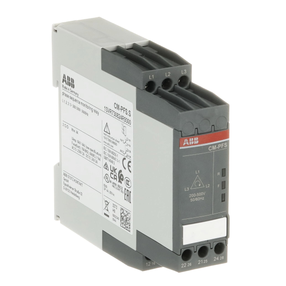 ABB 1SVR730824R9300, CM-PFS.S, Faz Koruma Rölesi, Faz Hatası ve Faz Sırası Koruması, 2K/A