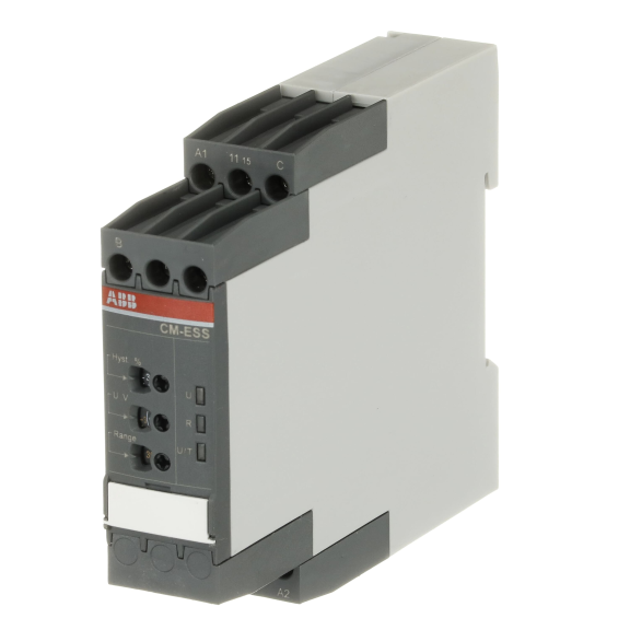 ABB 1SVR730830R0300, CM-ESS.1S, Gerilim İzleme Rölesi, Zaman Ayarsız, 3-600 V AC/DC, 24-240 Volt AC/DC, 1 K/A
