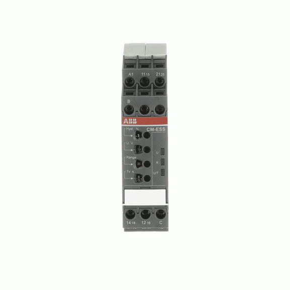 ABB 1SVR730830R0500, CM-ESS.MS, Multifonksiyonel Gerilim İzleme Rölesi, 0-30 sn Ayarlanabilir, 3-600 V AC/DC, 24-240 Volt AC/DC, 2 K/A