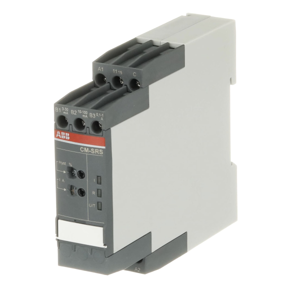 ABB 1SVR730840R0200, CM-SRS.11S, Akım Kontrol Rölesi, Zaman Ayarsız, 3mA-1A, 24-240 Volt AC/DC, 1 K/A
