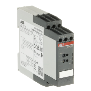 ABB 1SVR730840R0300, CM-SRS.12S, Akım Kontrol Rölesi, Zaman Ayarsız, 0.3-15A, 24-240 Volt AC/DC, 1 K/A