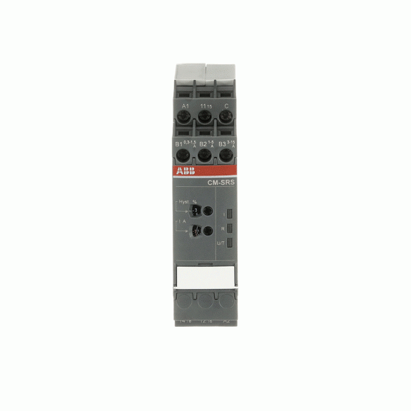 ABB 1SVR730840R0300, CM-SRS.12S, Akım Kontrol Rölesi, Zaman Ayarsız, 0.3-15A, 24-240 Volt AC/DC, 1 K/A