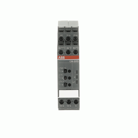 ABB 1SVR730840R0500, CM-SRS.22S, Akım Kontrol Rölesi, 0-30 sn Ayarlanabilir, 0.3-15A, 24-240 Volt AC/DC, 2 K/A