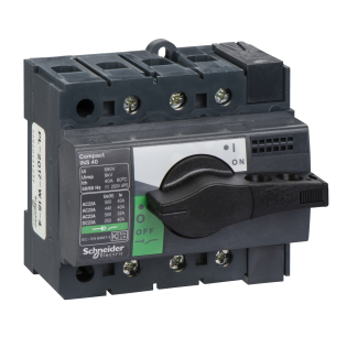 Schneider Electric 28900, ComPact INS, 40 Amper, 3 Kutuplu, Siyah Yük Ayırıcı, 15 kA, INS40