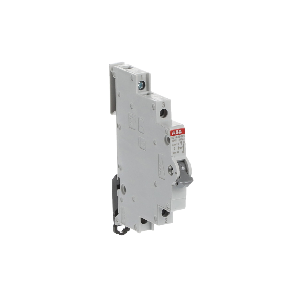 ABB 2CCA703026R0001, E214-25-101, Modüler DIN, 25 Amper, 1 Kutuplu, 1-0-2 Konumlu, Seçici Anahtar