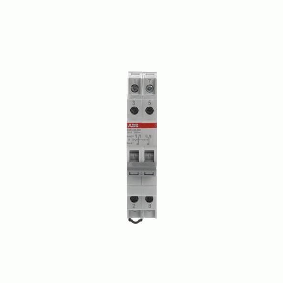ABB 2CCA703031R0001, E214-25-202, Modüler DIN, 25 Amper, 2 Kutuplu, 1-0-2 Konumlu, Seçici Anahtar