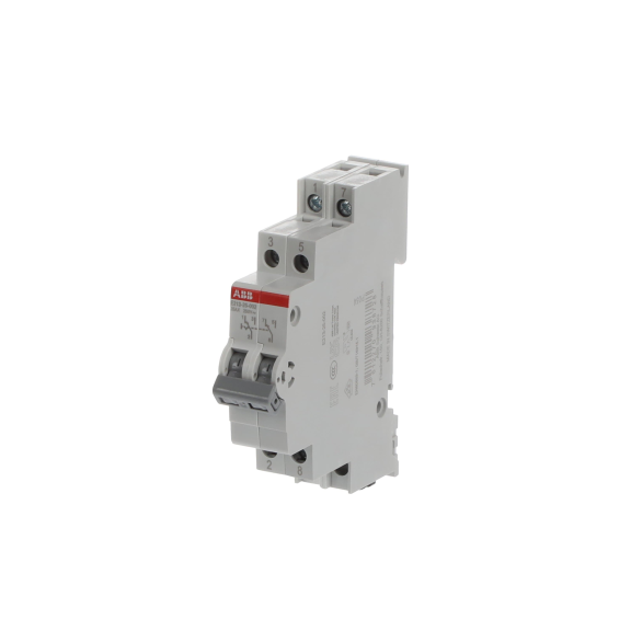 ABB 2CCA703046R0001, E213-25-002, Modüler DIN, 25 Amper, 2 Kutuplu, 0-1 Konumlu, Seçici Anahtar