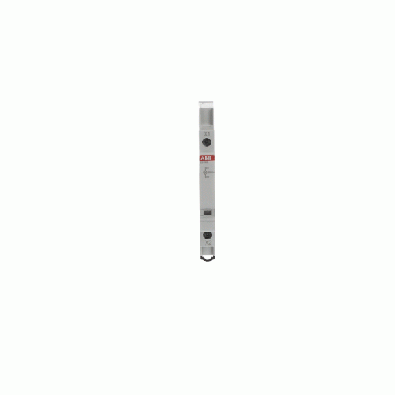 ABB 2CCA703400R0001, E219-B, Modüler DIN, Beyaz Ledli, Ray Tipi Sinyal Lambası, 115-250 Volt AC