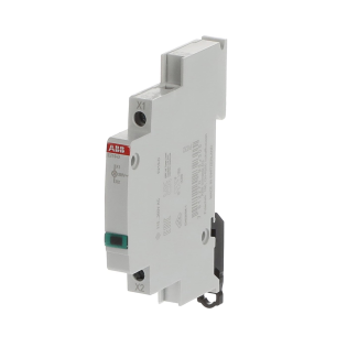 ABB 2CCA703402R0001, E219-D, Modüler DIN, Yeşil Ledli, Ray Tipi Sinyal Lambası, 115-250 Volt AC