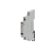 ABB 2CCA703404R0001, E219-G, Modüler DIN, Mavi Ledli, Ray Tipi Sinyal Lambası, 115-250 Volt AC