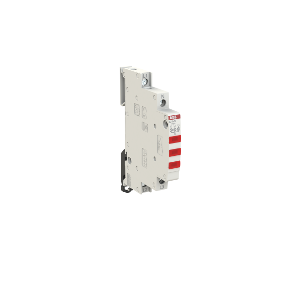 ABB 2CCA703900R0001, E219-3C, Modüler DIN, 3xKırmızı Ledli, Ray Tipi Sinyal Lambası, 230-415 Volt AC