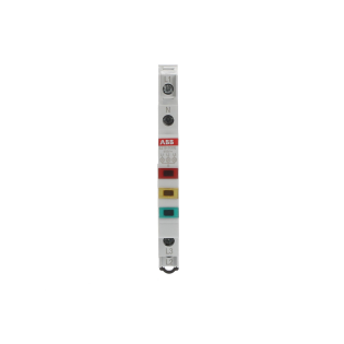 ABB 2CCA703902R0001, E219-3CDE, Modüler DIN, Kırmızı-Sarı-Yeşil Ledli, Ray Tipi Sinyal Lambası, 230-415 Volt AC