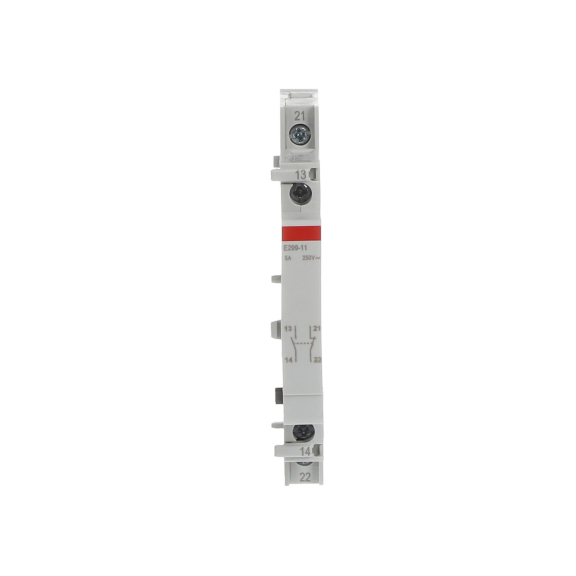 ABB 2CCA704340R0001, E299-11, Modüler DIN, Darbe Akım Röleleri için Yardımcı Kontak, 1NA+1NK