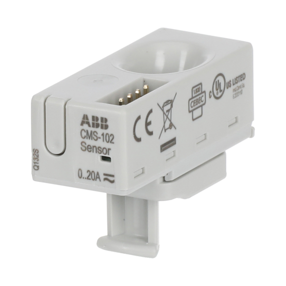 ABB 2CCA880109R0001, CMS-102CA, CMS Serisi, 20 Amper, 1 Kutuplu, Kapalı Tip Enerji Sensörü, Kablo Bağı ile Takılabilir, 18mm