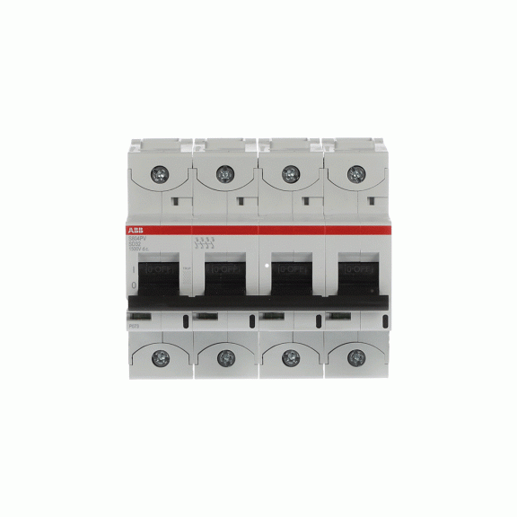 ABB 2CCF019640R0001, S804PV-SD32, Fotovoltaik, 32 Amper, 4 Kutuplu, Ana Ayırıcı Anahtar