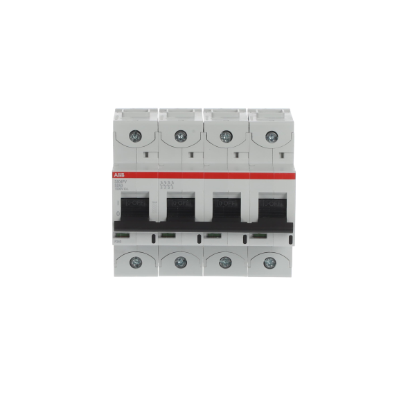 ABB 2CCF019641R0001, S804PV-SD63, Fotovoltaik, 63 Amper, 4 Kutuplu, Ana Ayırıcı Anahtar