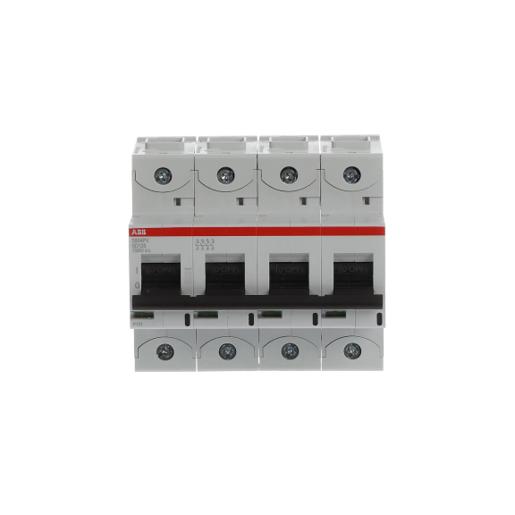 ABB 2CCF019642R0001, S804PV-SD125, Fotovoltaik, 125 Amper, 4 Kutuplu, Ana Ayırıcı Anahtar