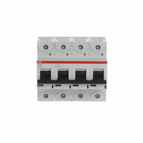 ABB 2CCF019642R0001, S804PV-SD125, Fotovoltaik, 125 Amper, 4 Kutuplu, Ana Ayırıcı Anahtar