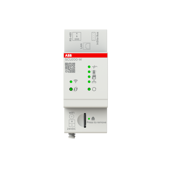 ABB 2CCG001157R0001, SCU200-W, System pro M compact InSite, InSite Kontrol Ünitesi, Kablosuz Arayüzlü