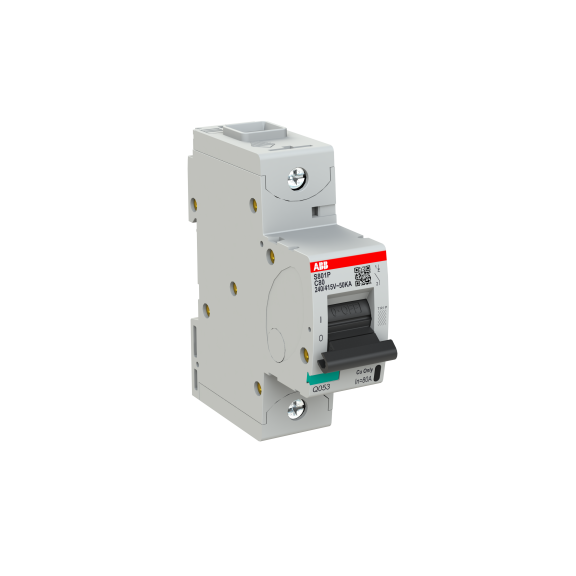 ABB 2CCG001226R0001, S801P-C80, System Pro M, 80 Amper, 1 Kutuplu, C Tipi, Otomatik Sigorta, 25 kA, 1x80C