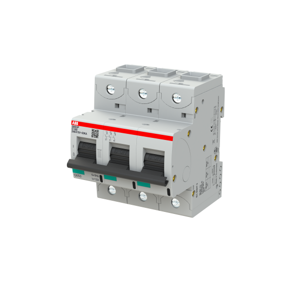 ABB 2CCG001233R0001, S803P-C100, System Pro M, 100 Amper, 3 Kutuplu, C Tipi, Otomatik Sigorta, 15 kA, 3x100C