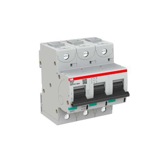 ABB 2CCG001233R0001, S803P-C100, System Pro M, 100 Amper, 3 Kutuplu, C Tipi, Otomatik Sigorta, 15 kA, 3x100C