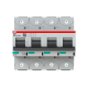 ABB 2CCG001235R0001, S804P-C80, System Pro M, 80 Amper, 4 Kutuplu, C Tipi, Otomatik Sigorta, 25 kA, 4x80C