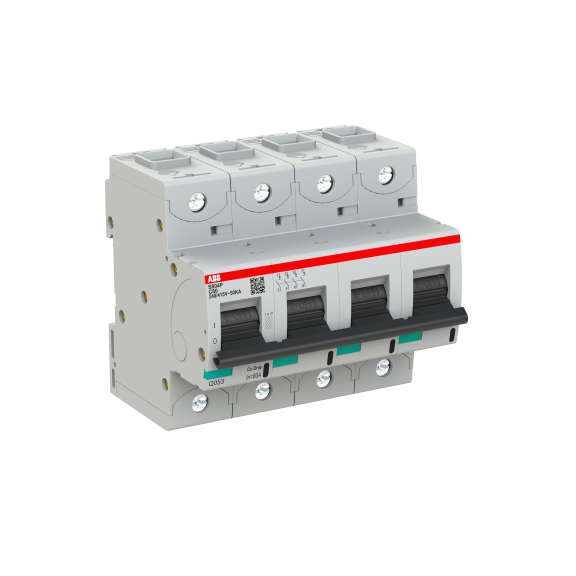 ABB 2CCG001235R0001, S804P-C80, System Pro M, 80 Amper, 4 Kutuplu, C Tipi, Otomatik Sigorta, 25 kA, 4x80C