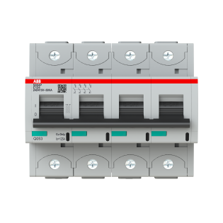 ABB 2CCG001237R0001, S804P-C125, System Pro M, 125 Amper, 4 Kutuplu, C Tipi, Otomatik Sigorta, 15 kA, 4x125C