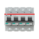 ABB 2CCG001237R0001, S804P-C125, System Pro M, 125 Amper, 4 Kutuplu, C Tipi, Otomatik Sigorta, 15 kA, 4x125C