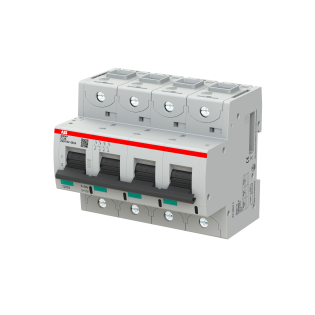 ABB 2CCG001237R0001, S804P-C125, System Pro M, 125 Amper, 4 Kutuplu, C Tipi, Otomatik Sigorta, 15 kA, 4x125C