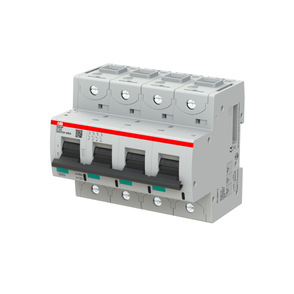 ABB 2CCG001237R0001, S804P-C125, System Pro M, 125 Amper, 4 Kutuplu, C Tipi, Otomatik Sigorta, 15 kA, 4x125C