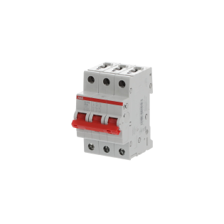 ABB 2CDD283101R0025, SD203/25, Modüler DIN, 25 Amper, 3 Kutuplu, Kumanda Anahtarı