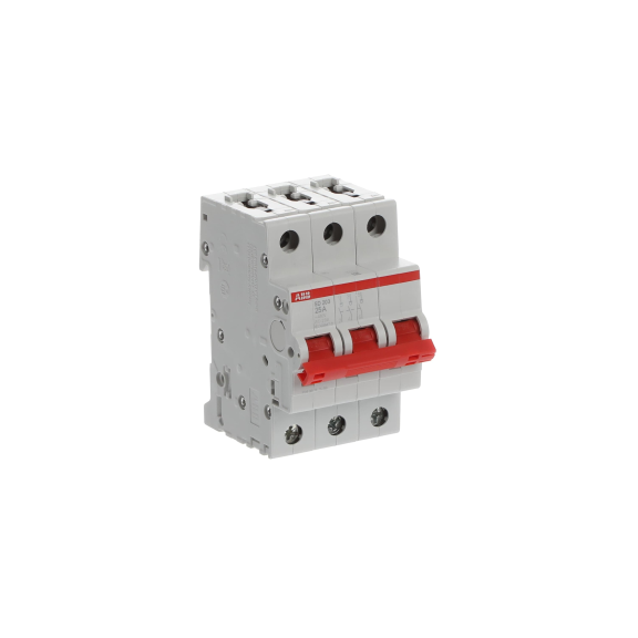 ABB 2CDD283101R0025, SD203/25, Modüler DIN, 25 Amper, 3 Kutuplu, Kumanda Anahtarı