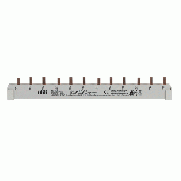 ABB 2CDL230001R1612, PS 3/12/16, System Pro M, 80 Amper, 3 Kutuplu, 12 Modül, Tarak Otomat Barası