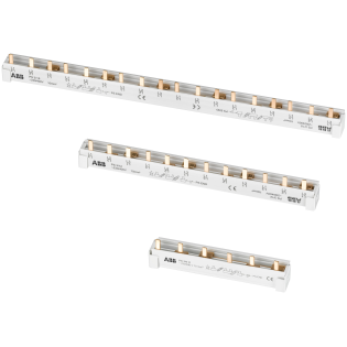 ABB 2CDL240213R1012, PS 4/12 NA, System Pro M, 63 Amper, 4 Kutuplu, 12 Modül, Tarak Otomat Barası