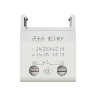 ABB 2CDS200970R0031, S2C-H01, S200-S200M-S200P Serileri için Yardımcı Kontak, 1NK, Alt Terminal Bağlantılı