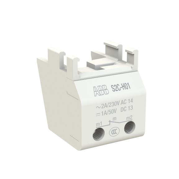 ABB 2CDS200970R0031, S2C-H01, S200-S200M-S200P Serileri için Yardımcı Kontak, 1NK, Alt Terminal Bağlantılı