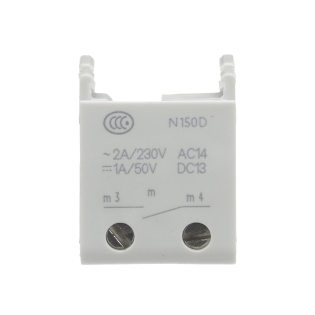 ABB 2CDS200970R0032, S2C-H10, S200-S200M-S200P Serileri için Yardımcı Kontak, 1NA, Alt Terminal Bağlantılı