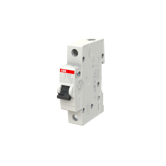 ABB 2CDS211001R0255, SH 201-B 25, Compact Home, 25 Amper, 1 Kutuplu, B Tipi, Otomatik Sigorta, 6 kA, 1x25B